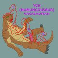 YCH Humungousaur - Vaxasaurian by Yiffox