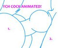 YCH Cock Animated by Yiffox