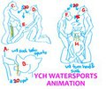 YCH Watersports Animation by Yiffox