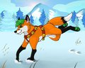 Snow romp by James860406