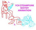 YCH Steampunk Sextoy Animation by Yiffox