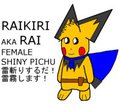 Rai the Rocketchu by CorruptOfficerEeveeGT