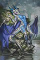 Byzil on The Rocks by sixthleafclover