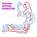 YCH Kaa Hypnosis Animation by Yiffox