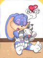 Unistar love plush dog by Boxice