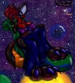 Hail Queen Solera, Goddess of the Galaxy - Digital Color by KaoNocturatzu