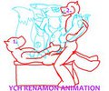YCH Renamon Animation by Yiffox