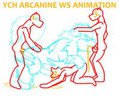 YCH Arcanine W/S Animation by Yiffox