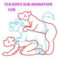 YCH Kovu Cub Animation by Yiffox