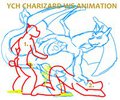 YCH Charizard W/S Animation by Yiffox