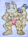 Hunky Kitty~ by Nekazzy