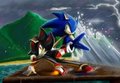 "Stamp on the ground" (Sonic vs Shadow)