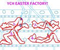 YCH Bunnymund's Easter Factory Animation by Yiffox
