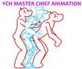 YCH Master Chief Animation by Yiffox
