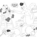 Feeding Jeffy *warning, popping* by Kanada