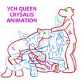 YCH Queen Crysalis Animation by Yiffox