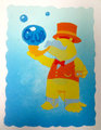 Gentlemander Woodblock Print by tawawawa