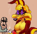 Dottie Coyote; Furry Fury by mreiof
