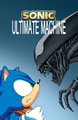Sonic vs Alien by minum
