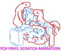 YCH Vinyl Scratch Animatio by Yiffox