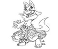 ecaflip lucario by KemonoRuka