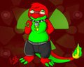 Stylin Cyndamander by Quilmeleon