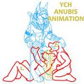 YCH Anubis Watersports Animation  by Yiffox