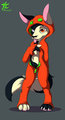 Onesie Vixen by Sogaroth