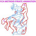 YCH Metroid Space Pirate Impregnation Animation by Yiffox
