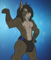 Muscle horse by Makarimorph