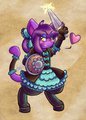 [Commission] Dresses, Swords and Triumph by Kataris