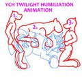 Twilight Spanking Humiliation Animation by Yiffox