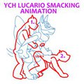 YCH Lucario Smacking Animation by Yiffox