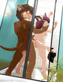 Slippery when wet  by HenHenLioness