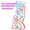 YCH Cerunnos watersparts anime by Yiffox
