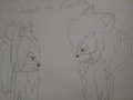 Angelo vs Kurona (sketch)  by Julesthekitty