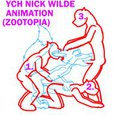 YCH Nick Wilde Animation (zootopia) by Yiffox