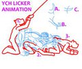 YCH Licker Animation - Resident Evil by Yiffox