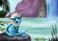 Vaporeon by Rakuen