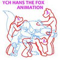 YCH Hans the Fox Animated by Yiffox