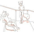 Hanging out by DjijeyHellfire