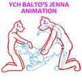 YCH Balto's Jenna Animation by Yiffox