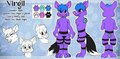 Virgil the figer (fox/tiger) by Royalwolfknight