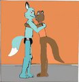 Terry the Blue Fox at Himlabadet 1 by TerryTheBlueFox