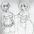 =What if= Maji and Vivian =Human=