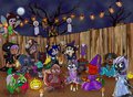 FINAL- MASSIVE HALLOWEEN YCH by Wolfie66D