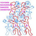 YCH RaRa Backup Dancer Animation by Yiffox