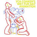 YCH Conker's Wet Fur Day Animation by Yiffox