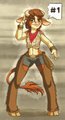 Anthro Arizona Cow by MykeGreywolf