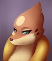 Floatzel Portrait by Meraence by Quetzalli